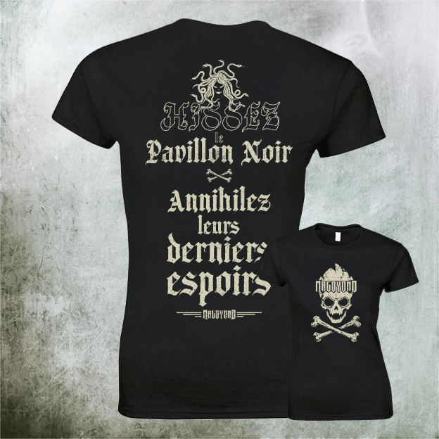 T-Shirt PAVILLON NOIR - Coupe Ajustée