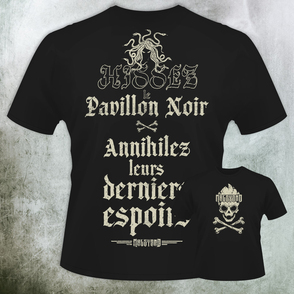 T-Shirt PAVILLON NOIR - Coupe Classique
